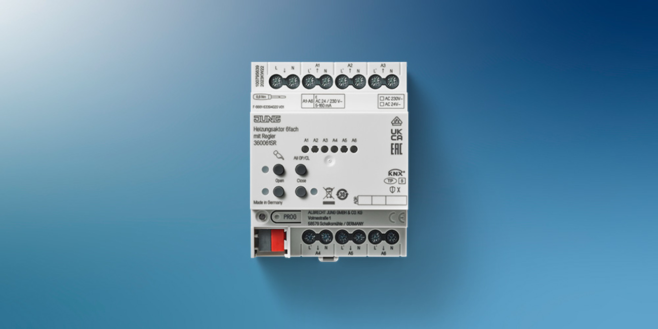 KNX Heizungsaktor 6-fach bei Georg Frieser & Sohn Elektroinstallation in Erbendorf