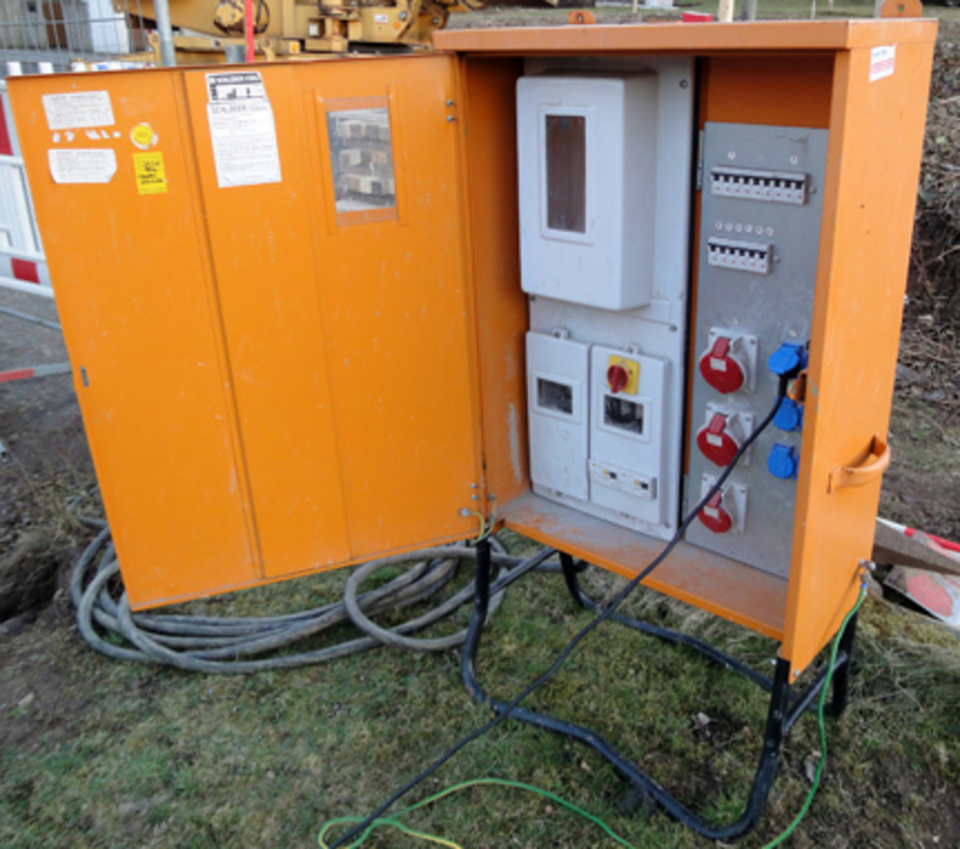 Baustromkasten bei Georg Frieser & Sohn Elektroinstallation in Erbendorf