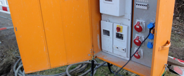 Baustrom bei Georg Frieser & Sohn Elektroinstallation in Erbendorf