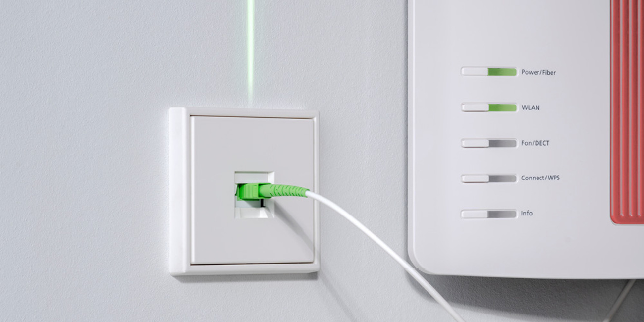 Die neuen Glasfaser-Anschlussdosen bei Georg Frieser & Sohn Elektroinstallation in Erbendorf