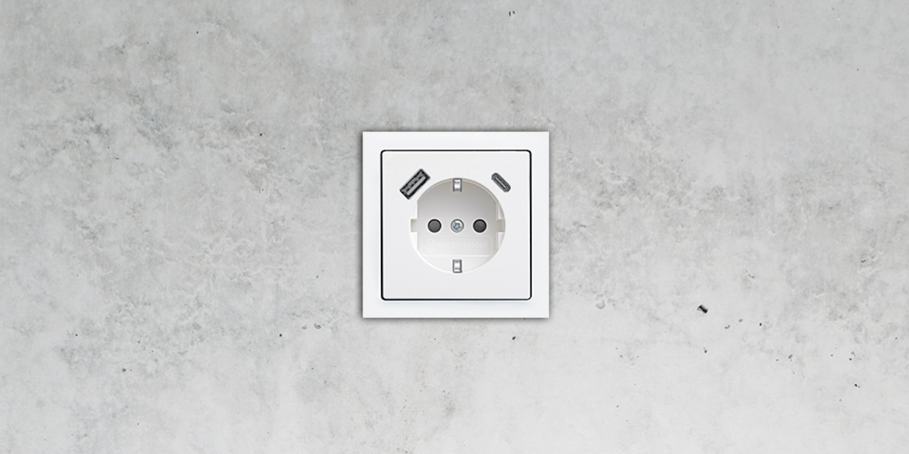 SCHUKO® USB-Steckdose bei Georg Frieser & Sohn Elektroinstallation in Erbendorf