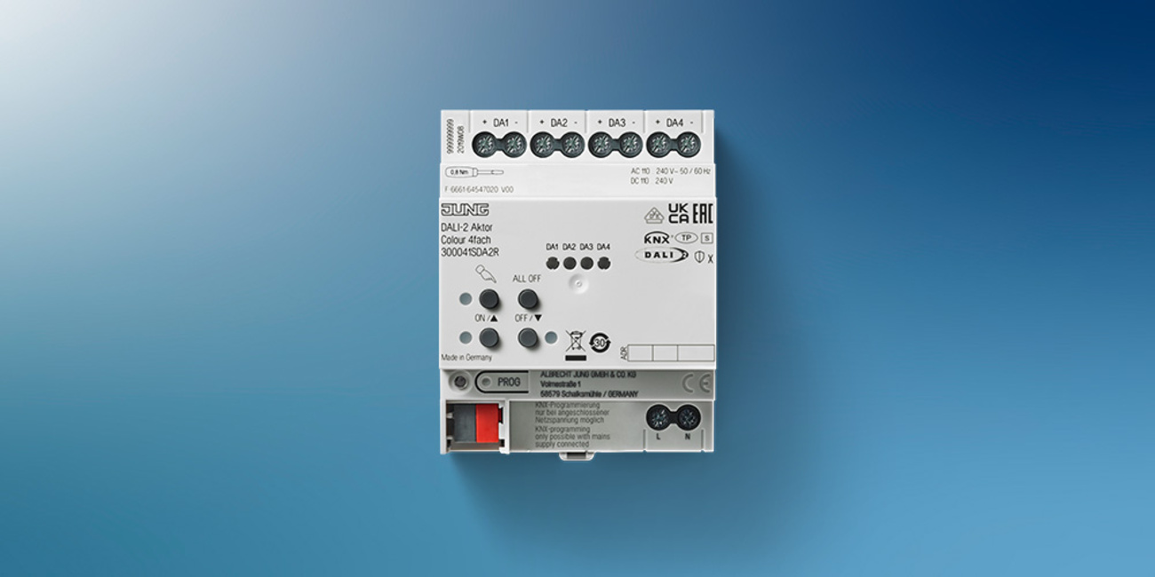 KNX DALI 2 Gateway Colour bei Georg Frieser & Sohn Elektroinstallation in Erbendorf